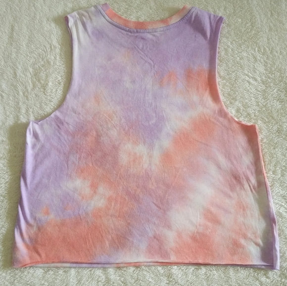 Cold Crush "ALOHA🌺 MAUI🌴" Tie Dye☮️ Muscle💪 Tee - Picture 2 of 8